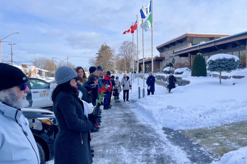 United Against Violence Against Women: 16 Days of Commitment in Prescott-Russell (in English)